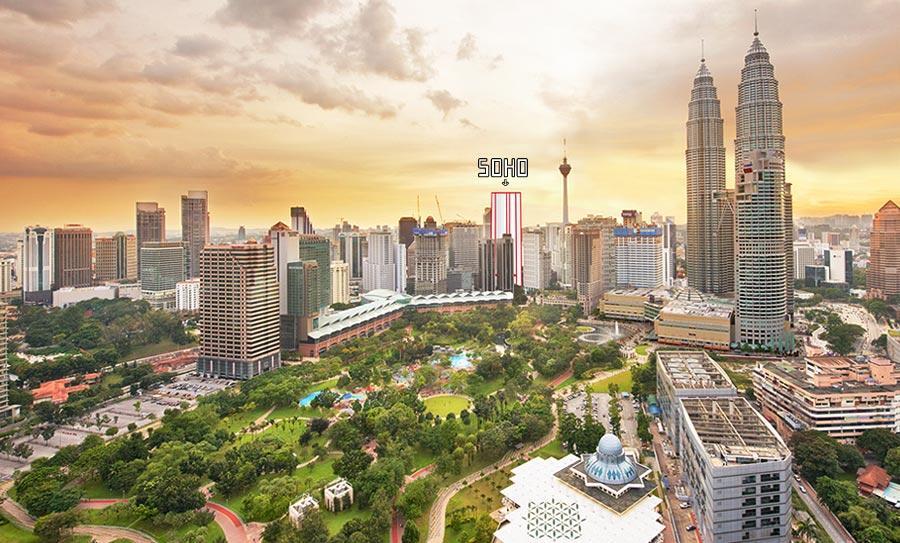 Soho Suites Klcc By Laberry Homestay Kuala Lumpur Exterior foto